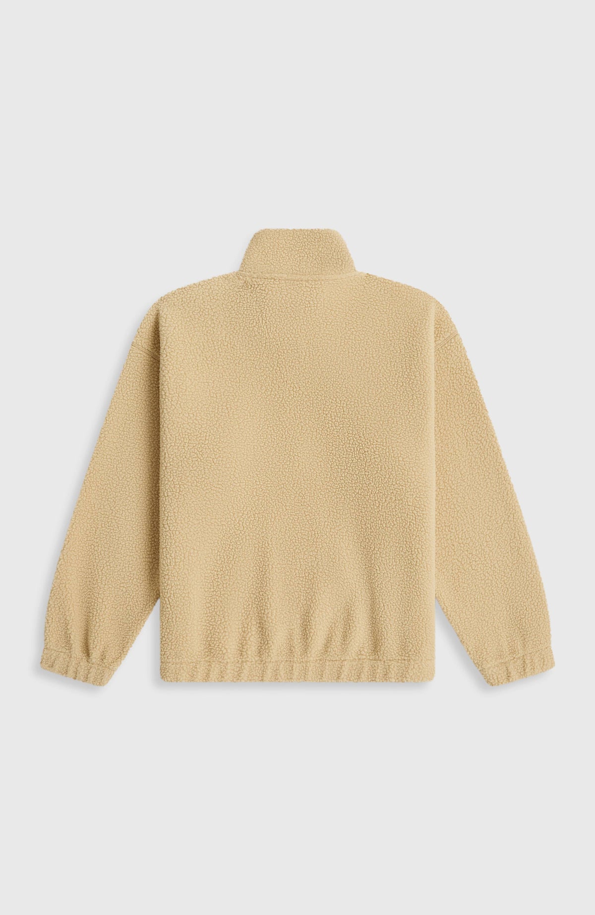 High-Pile fleecevest met volledige rits | Olive Blush