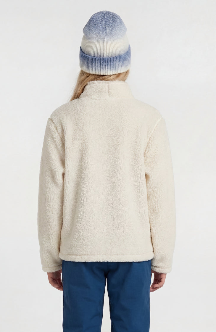 FWC'Cruz Fuzzy fleecetrui | Linen White