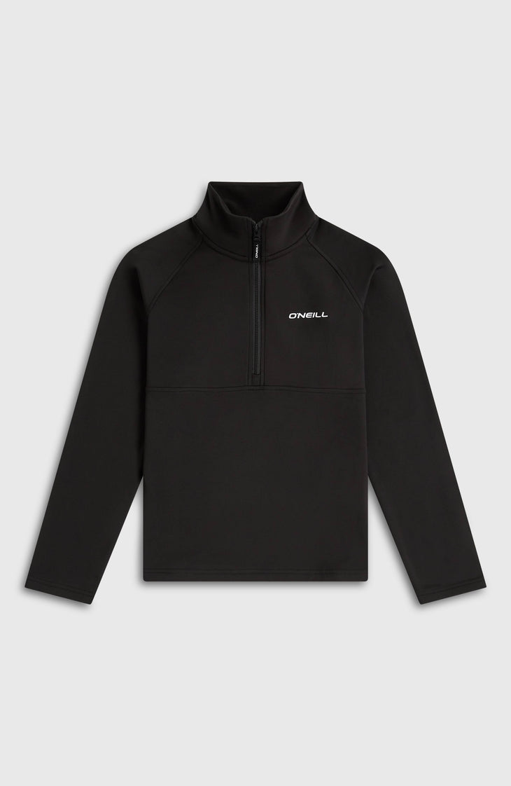 FWC'Cruz fleecetrui met halve rits | Black Out