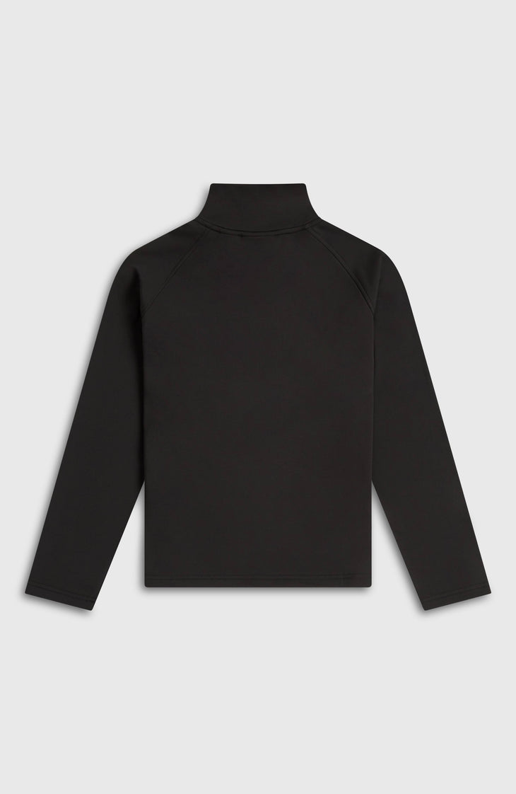 FWC'Cruz fleecetrui met halve rits | Black Out