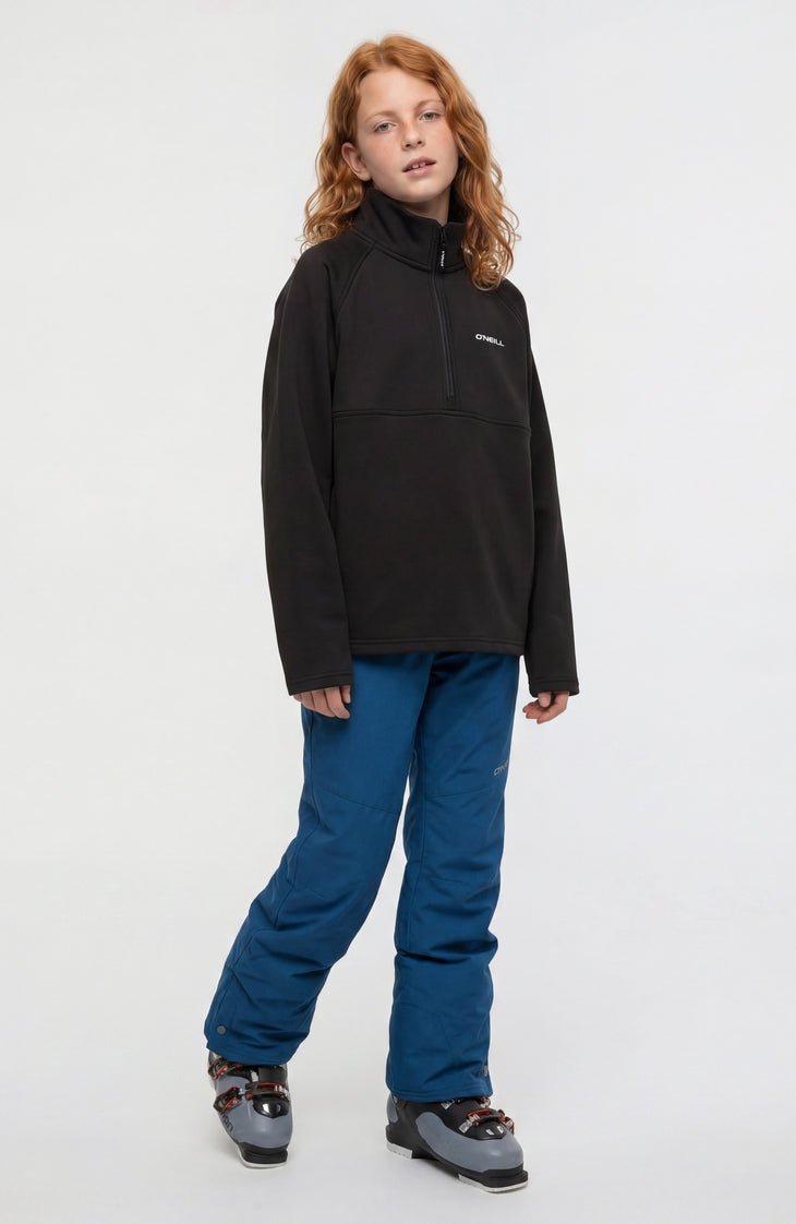 FWC'Cruz fleecetrui met halve rits | Black Out