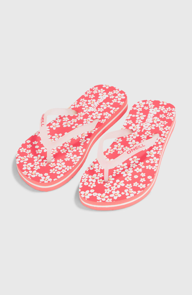 Profile Graphic slippers | Pink Milliflower Profile Graphic slippers | Pink Milliflower