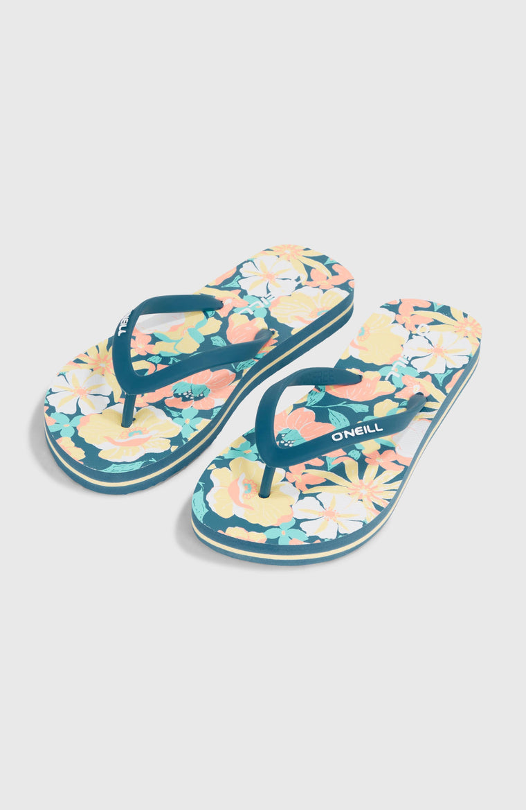 Profile Graphic slippers | Blue Santa Monica Profile Graphic slippers | Blue Santa Monica