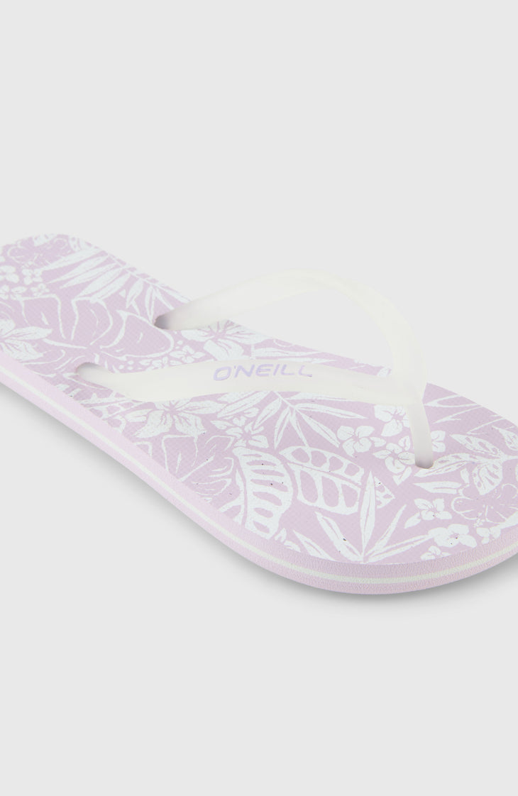 Profile Graphic slippers | Purple Island Sky