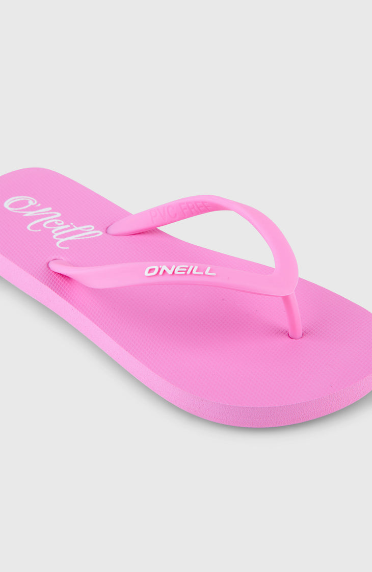 Profile Logo slippers | Electric Fuschia