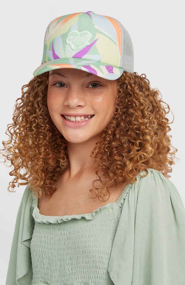 O'Neill Summer Camp truckerpet | Green Wmns Tropicana