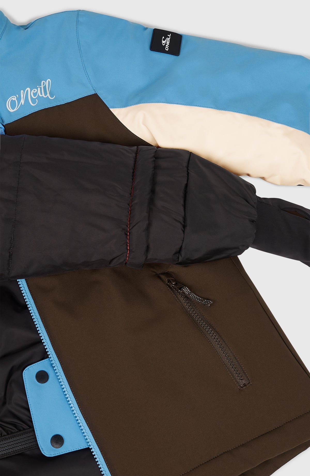 FWC'Cruz Triple wintersportjas | Coffee Bean Colour Block