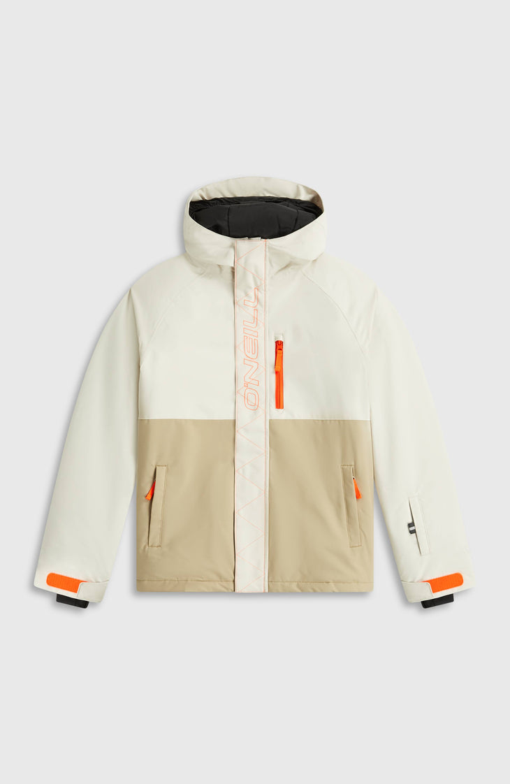 FWC'Cruz Raglan wintersportjas | Linen White Colour Block