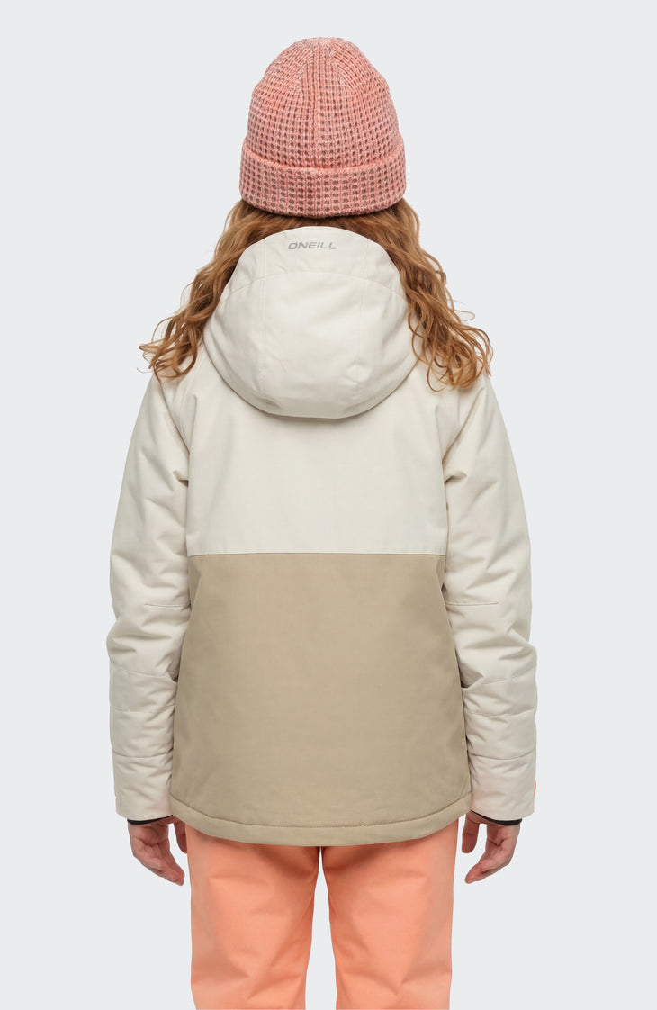 FWC'Cruz Raglan wintersportjas | Linen White Colour Block