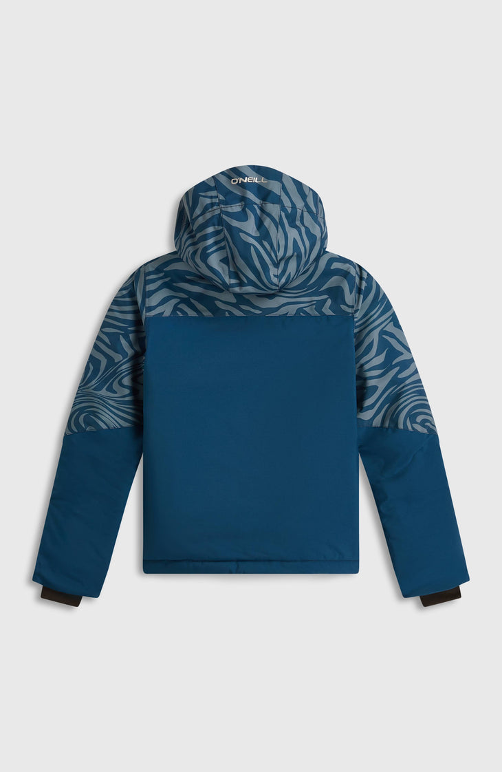FWC'Cruz Triple wintersportjas | Blue Swirl Zebra