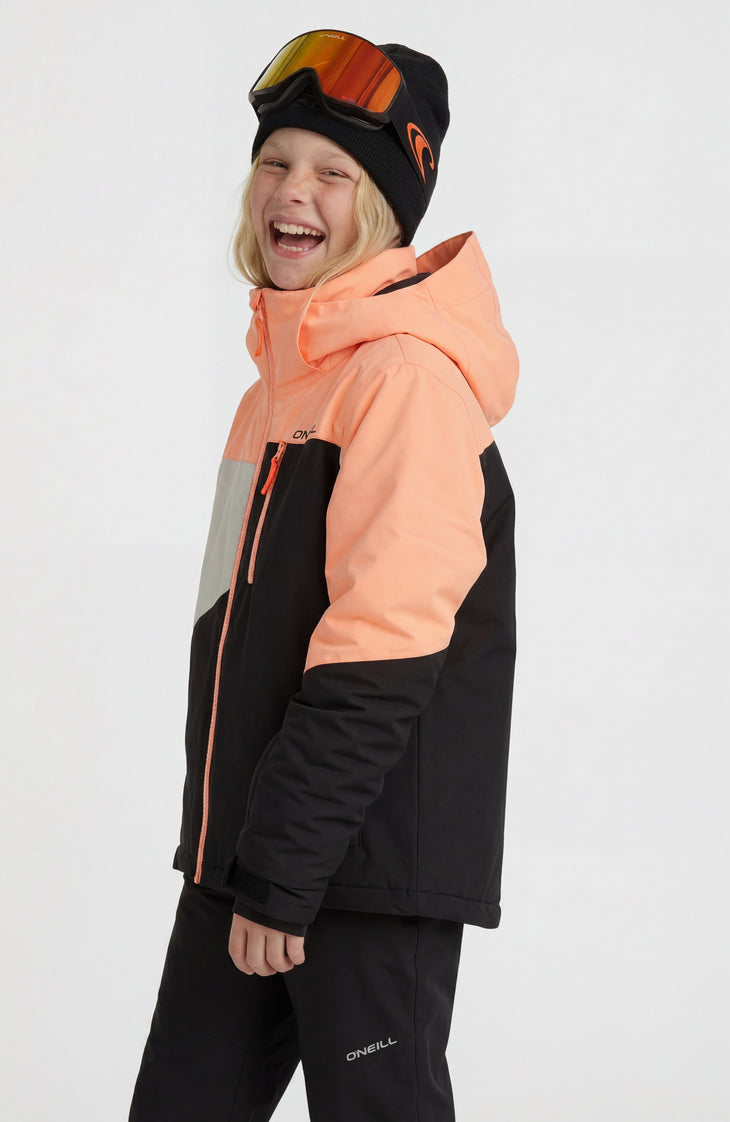FWC'Cruz Triple wintersportjas | Funky Peach Colour Block