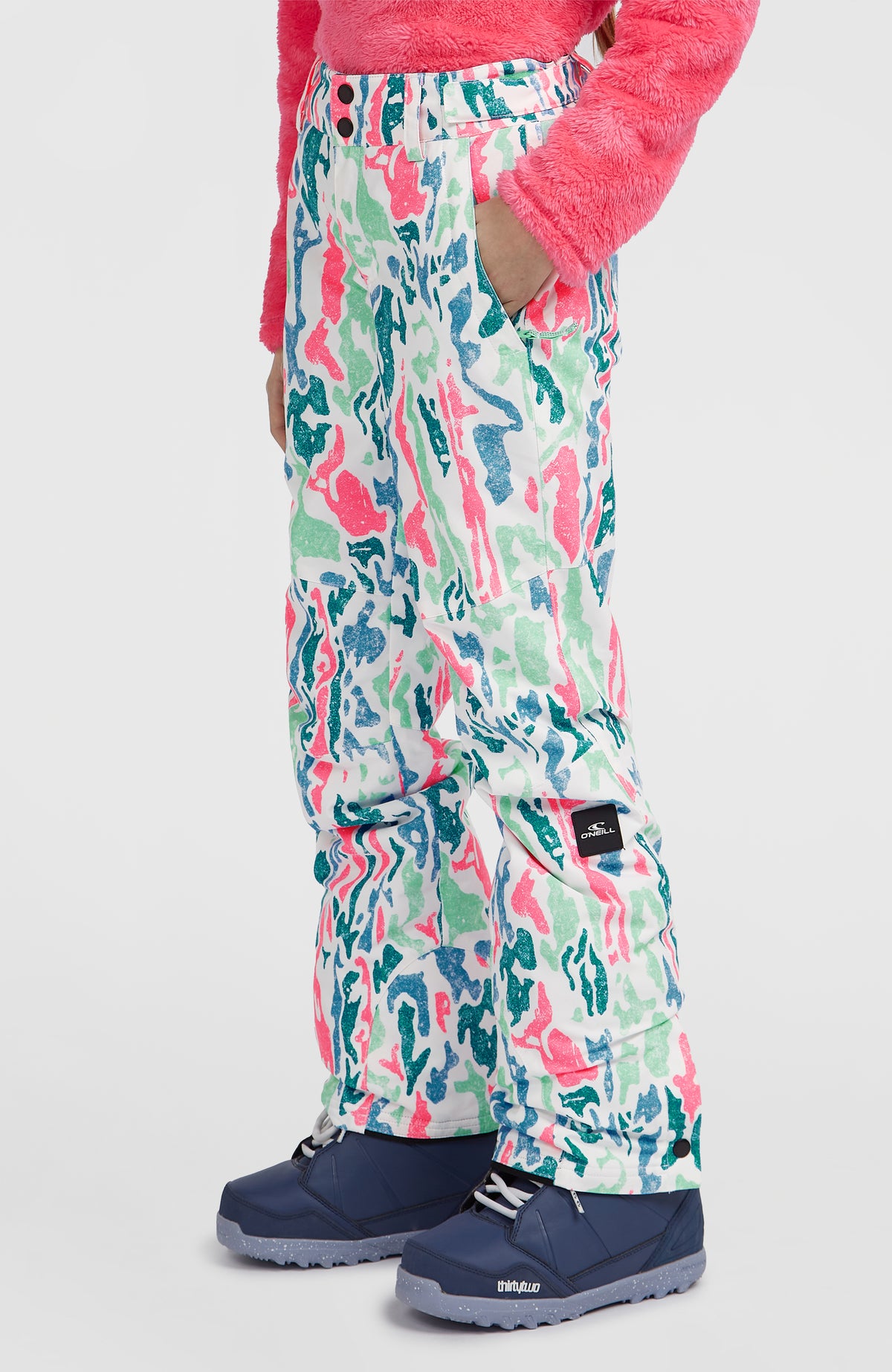 FWC'Cruz wintersportbroek | White Cluster