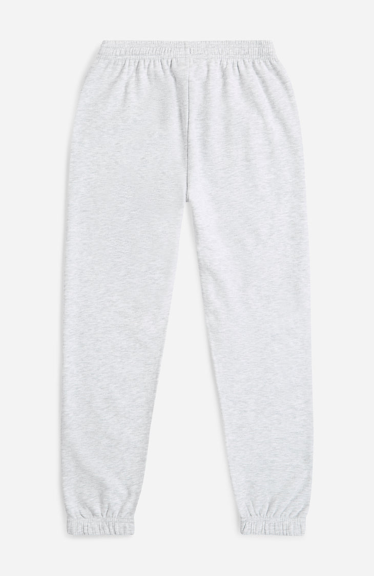 Essentials joggingbroek | White Melange