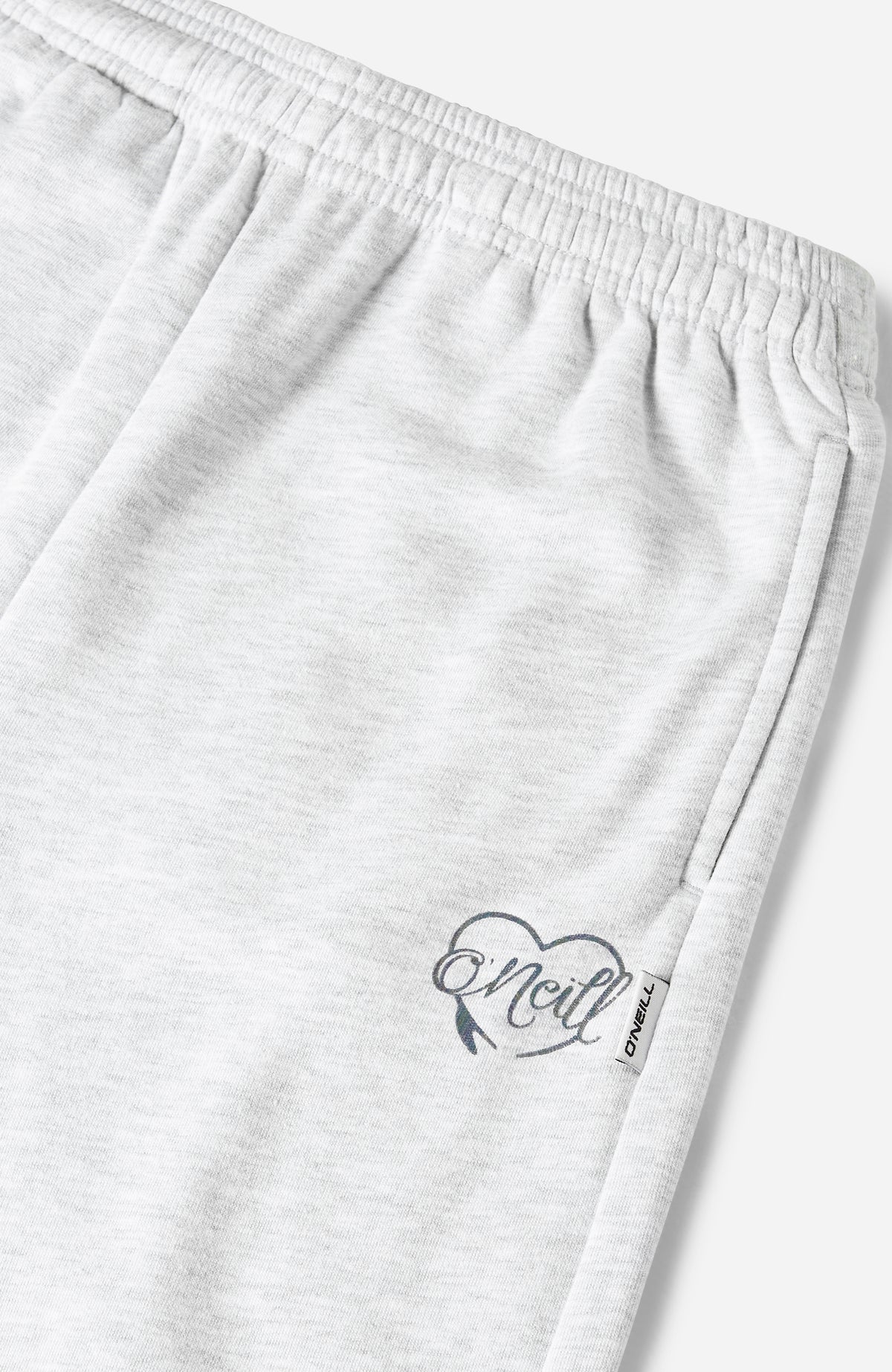 Essentials joggingbroek | White Melange