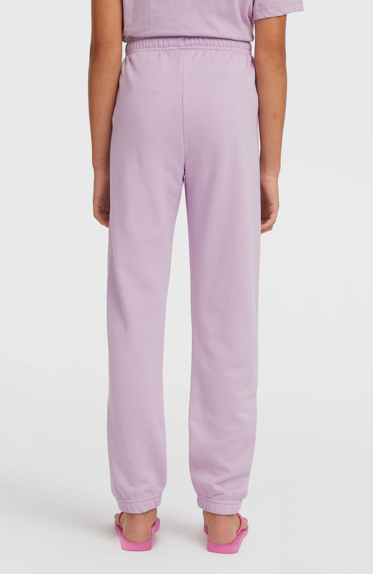 Essentials Script joggingbroek | Pale Lavender