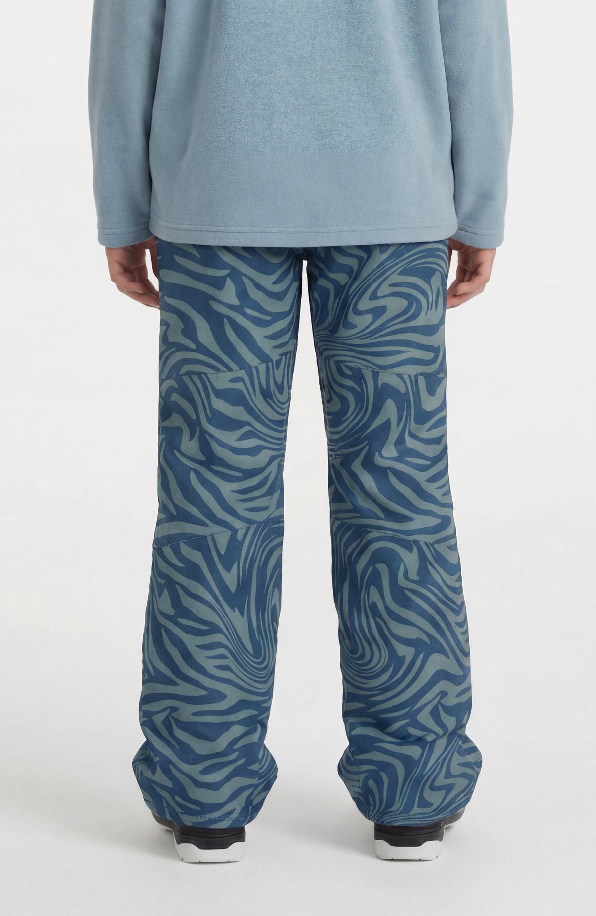 FWC'Cruz wintersportbroek | Blue Swirl Zebra