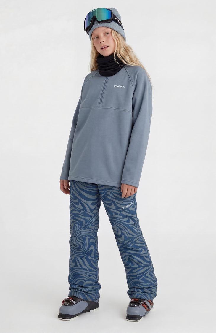 FWC'Cruz wintersportbroek | Blue Swirl Zebra