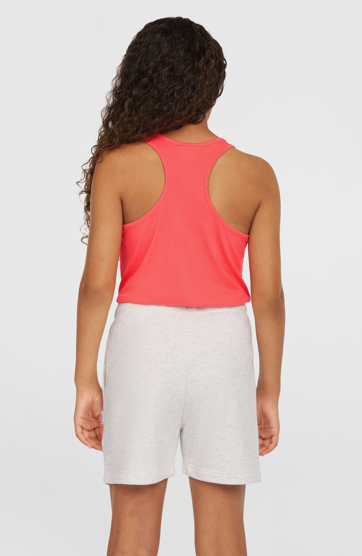 Heart sweatshort | White Melange