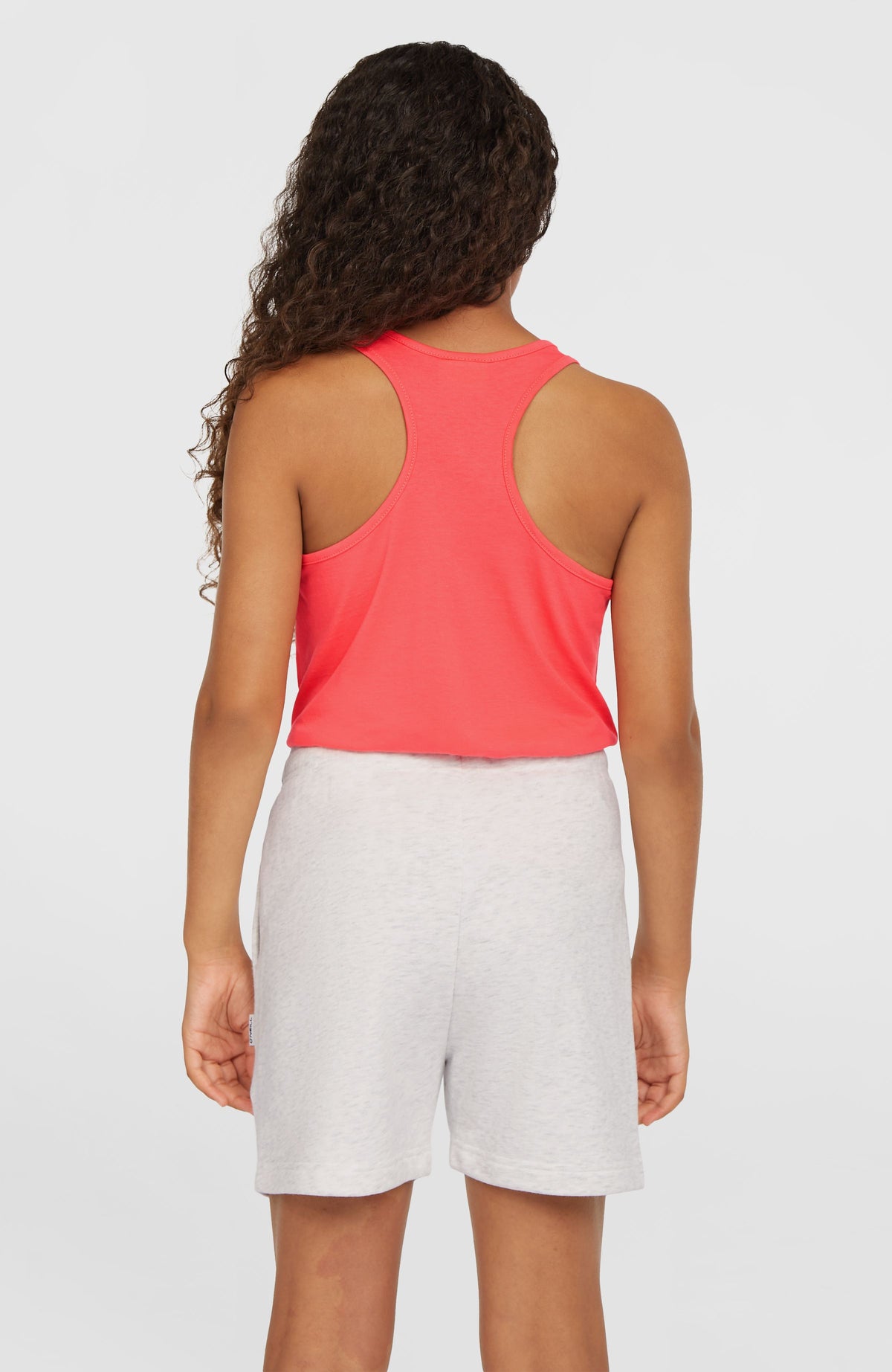 Heart sweatshort | White Melange