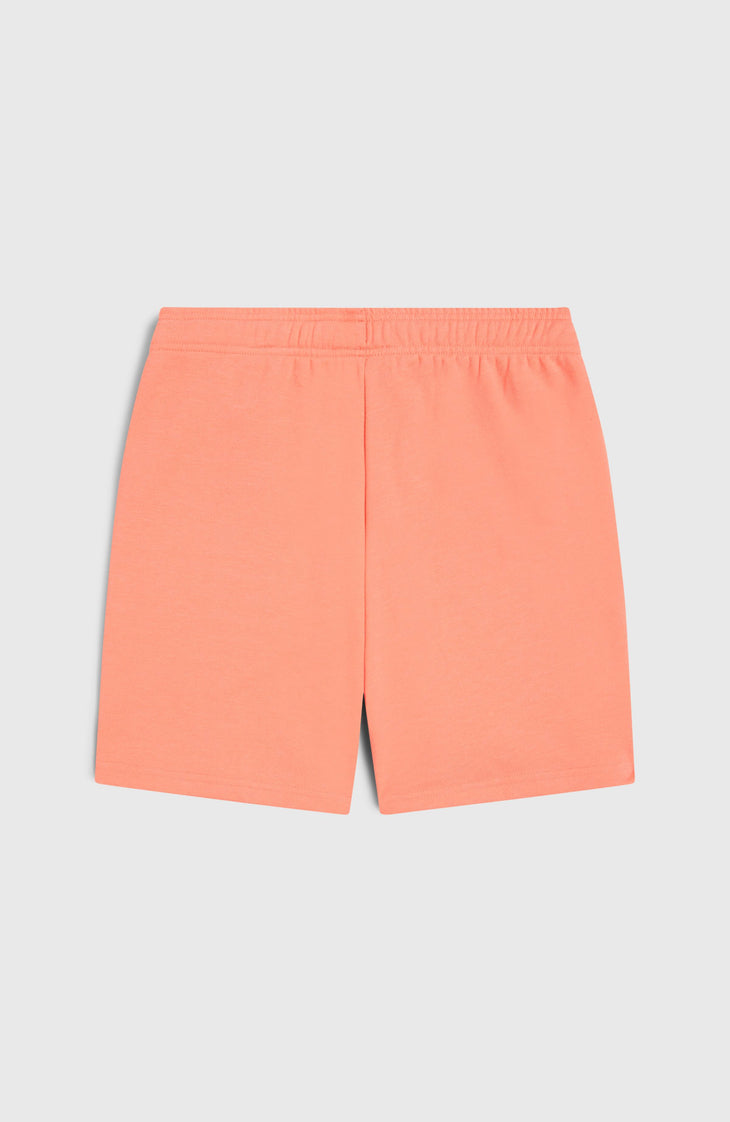 Heart sweatshort | Coral Pink