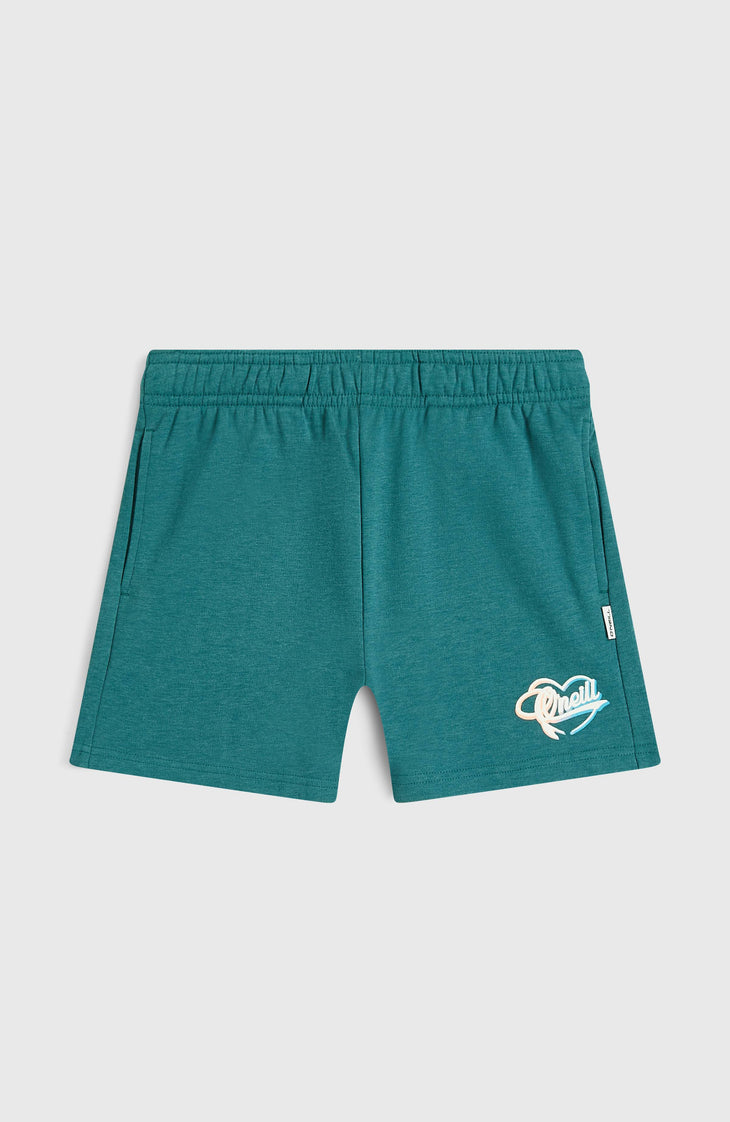 Essentials Script sweatshort | Botanical Heat