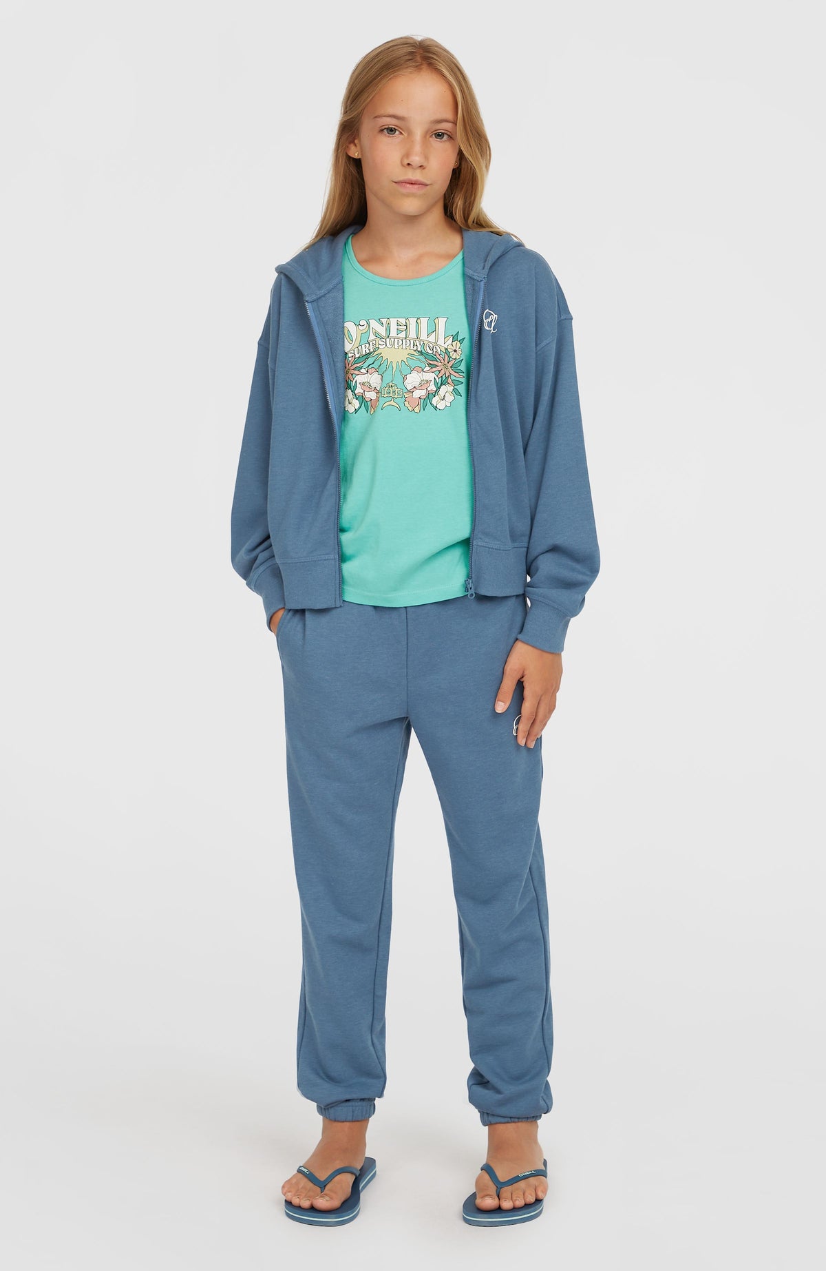 Script capuchonvest met volledige rits | Copen Blue