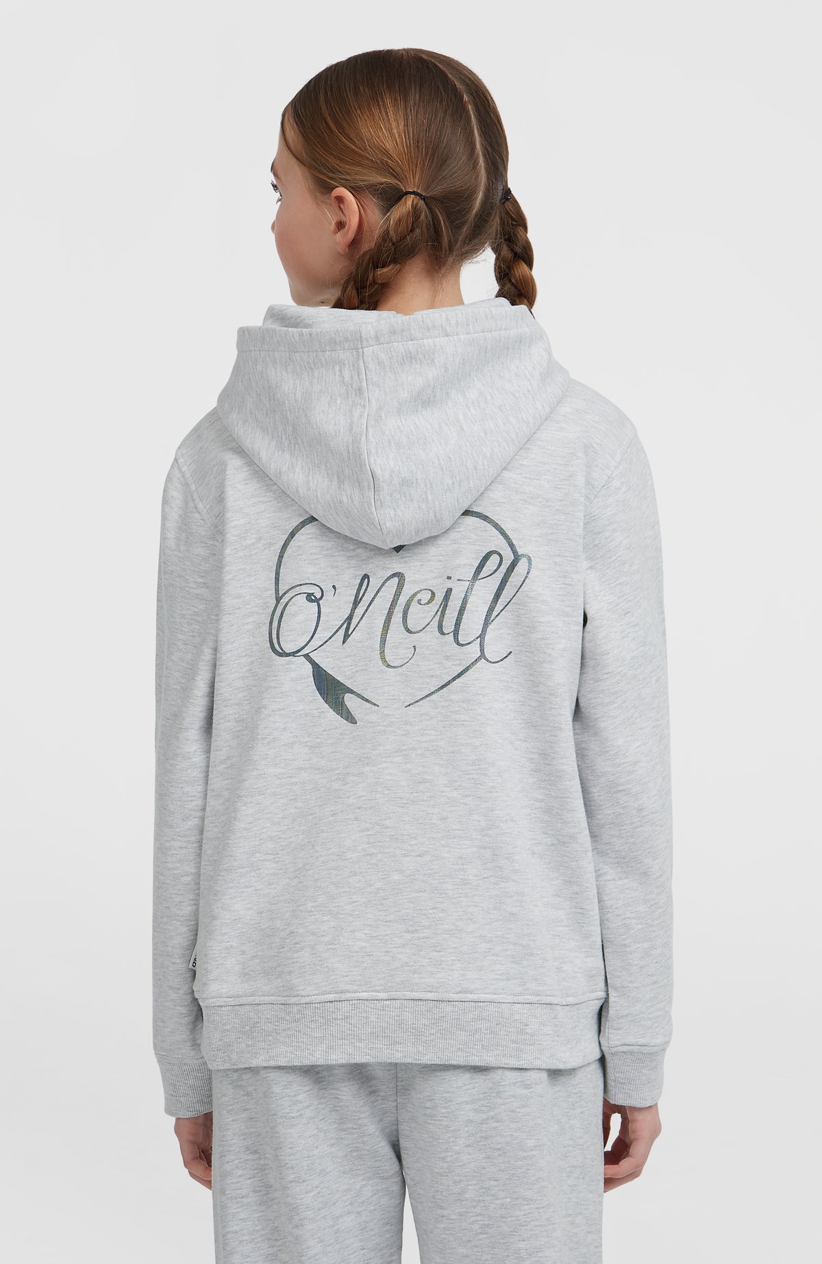 Essentials hoodie | White Melange
