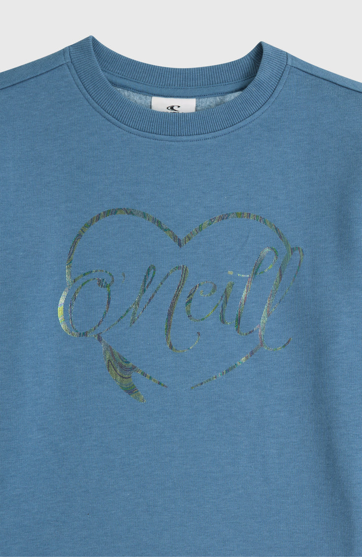 Essentials Crew sweater | Mozart Blue