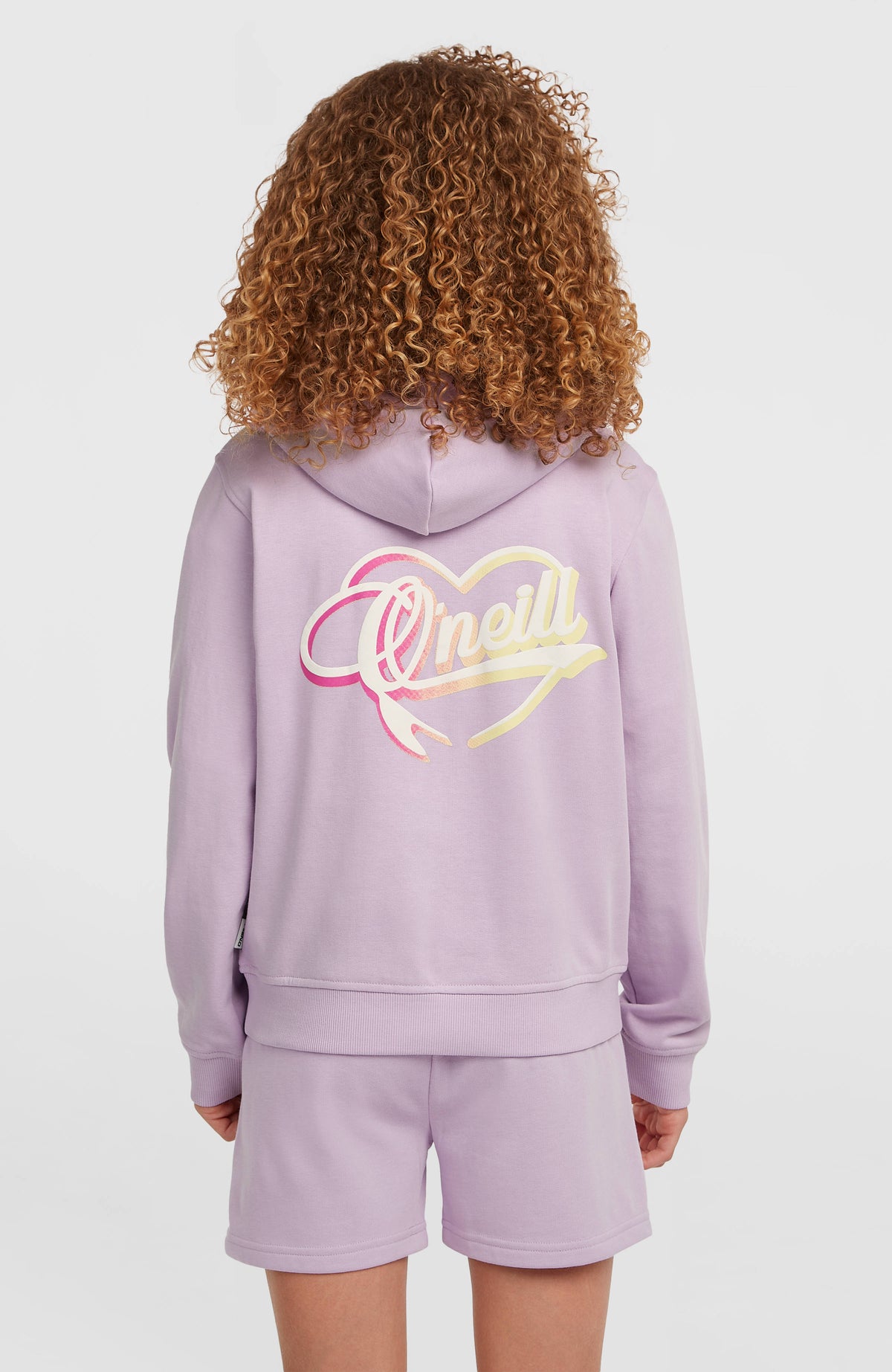Essentials Script hoodie | Pale Lavender