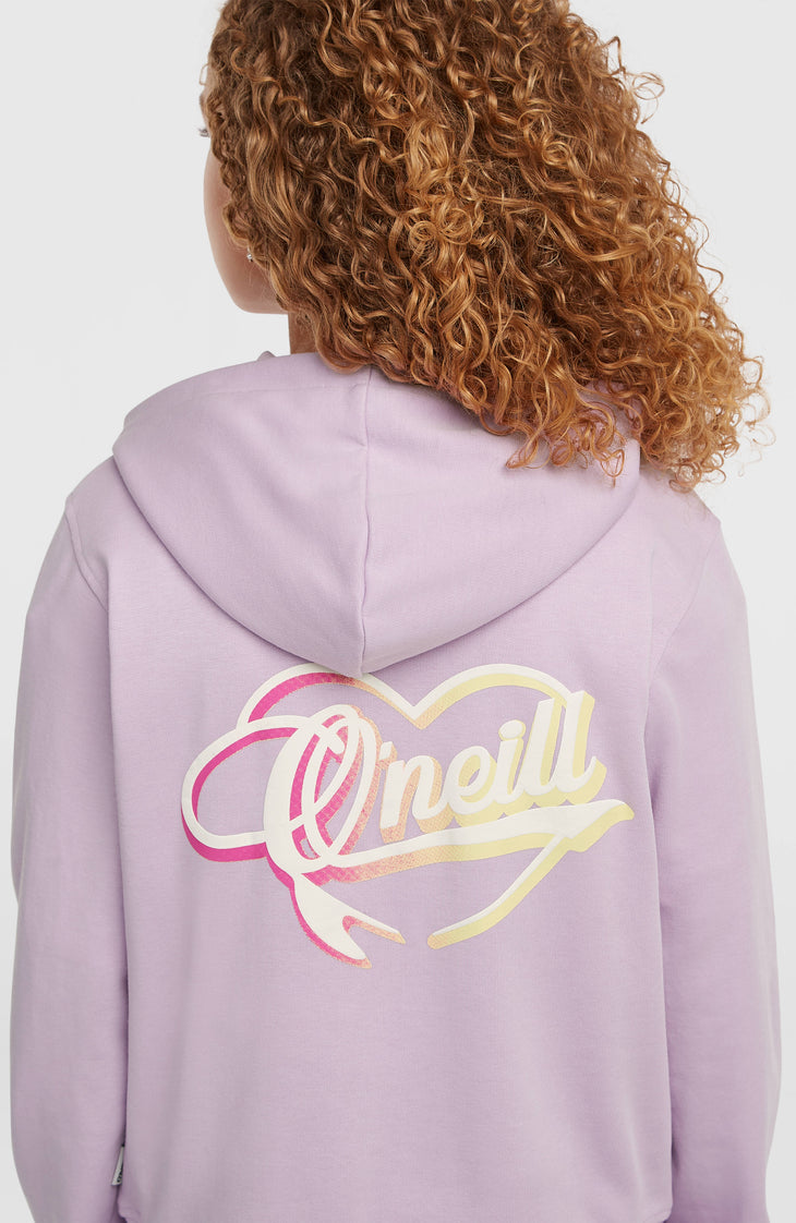 Essentials Script hoodie | Pale Lavender