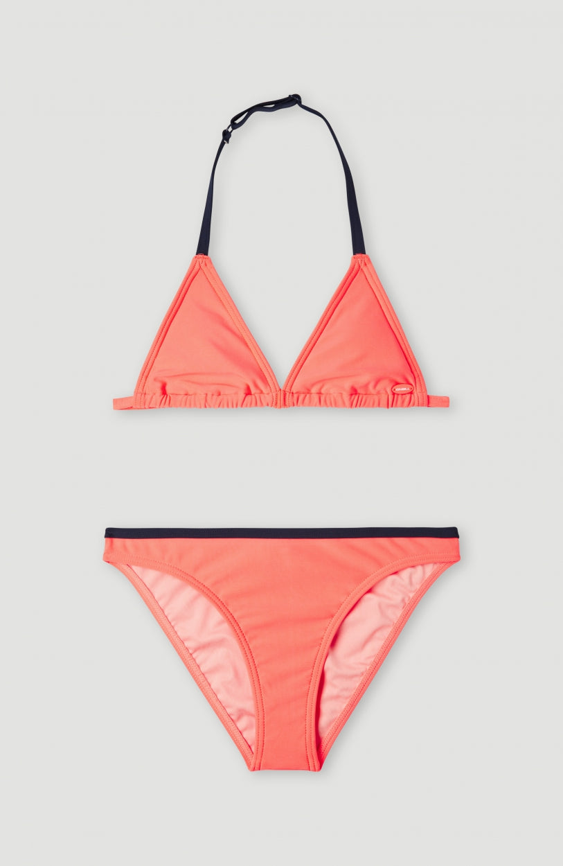 Bikini Essentials Triangle | Neon Coral