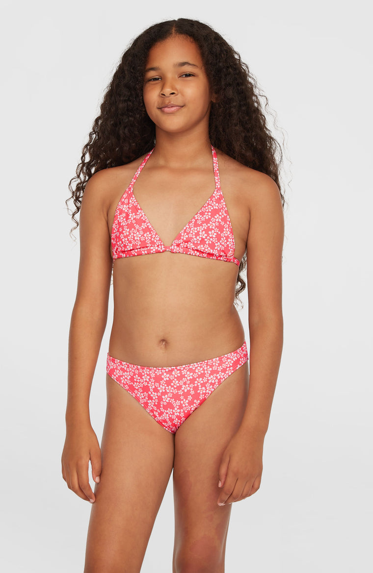 Essentials Triangle bikiniset | Pink Milliflower Essentials Triangle bikiniset | Pink Milliflower