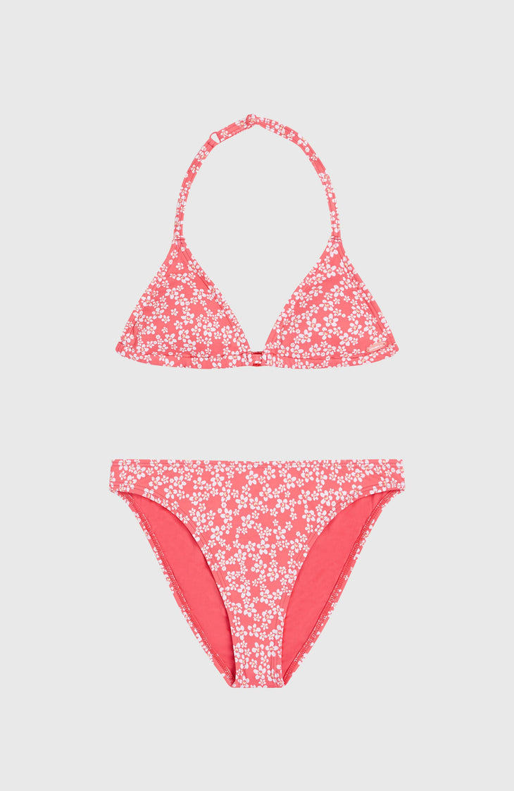 Essentials Triangle bikiniset | Pink Milliflower