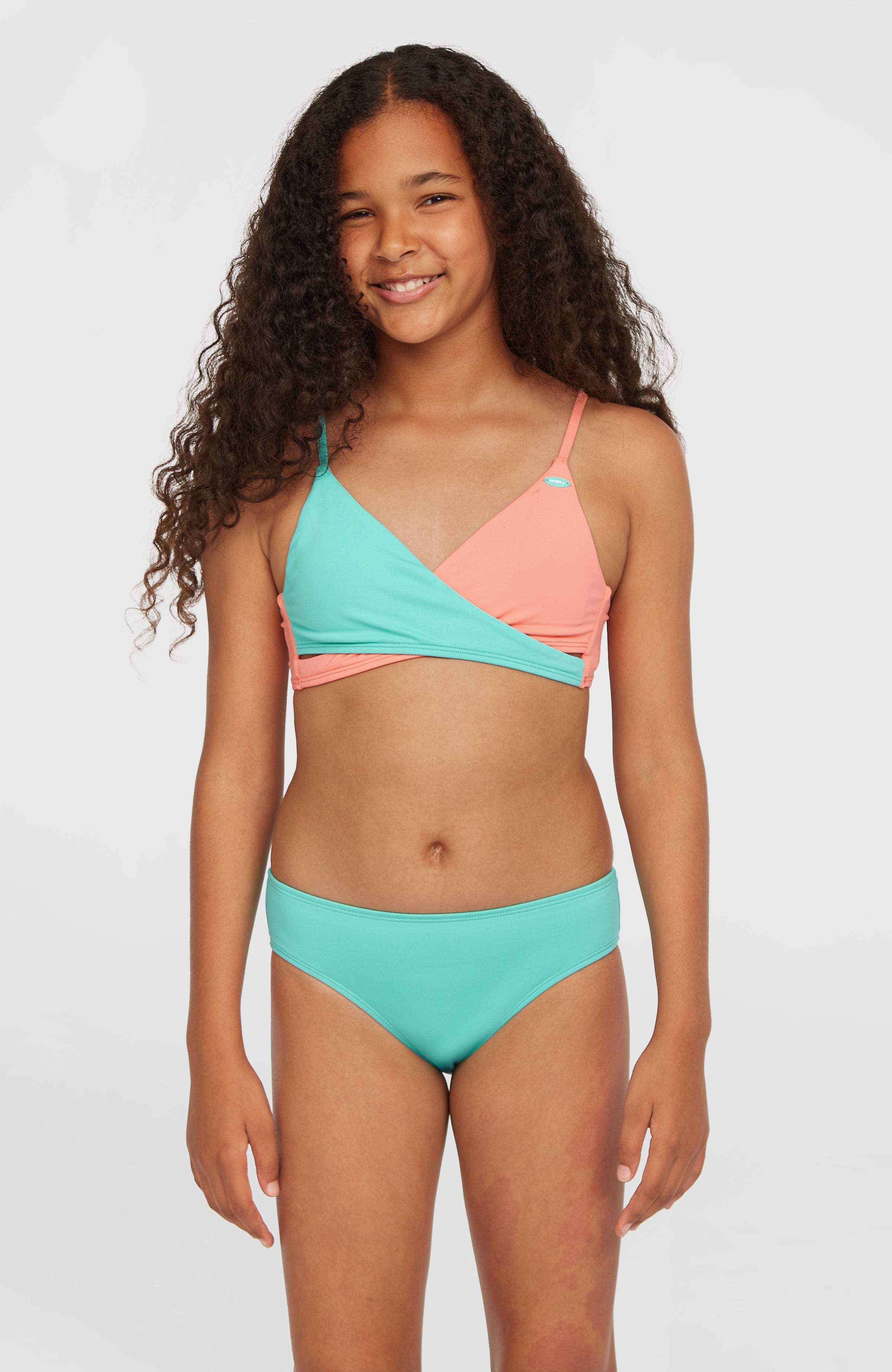 O'Neill Beach Hut Geo Tie Back Bralette Set
