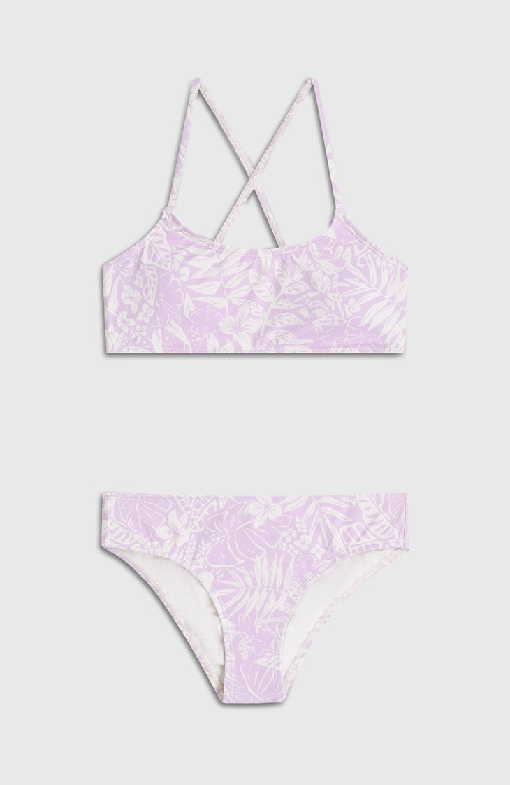 Essentials Bralette bikiniset | Purple Island Sky