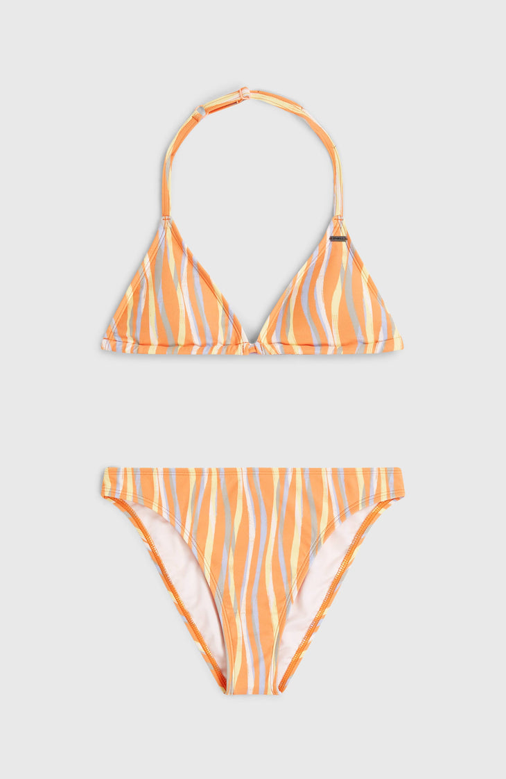 Essentials Triangle bikiniset | Funky Peach Swirly