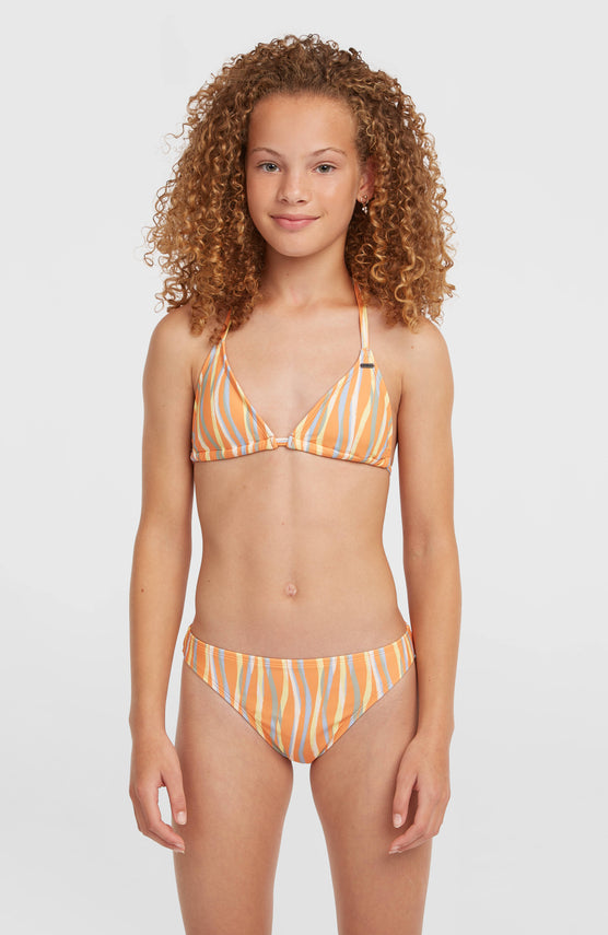 Essentials Triangle bikiniset | Funky Peach Swirly