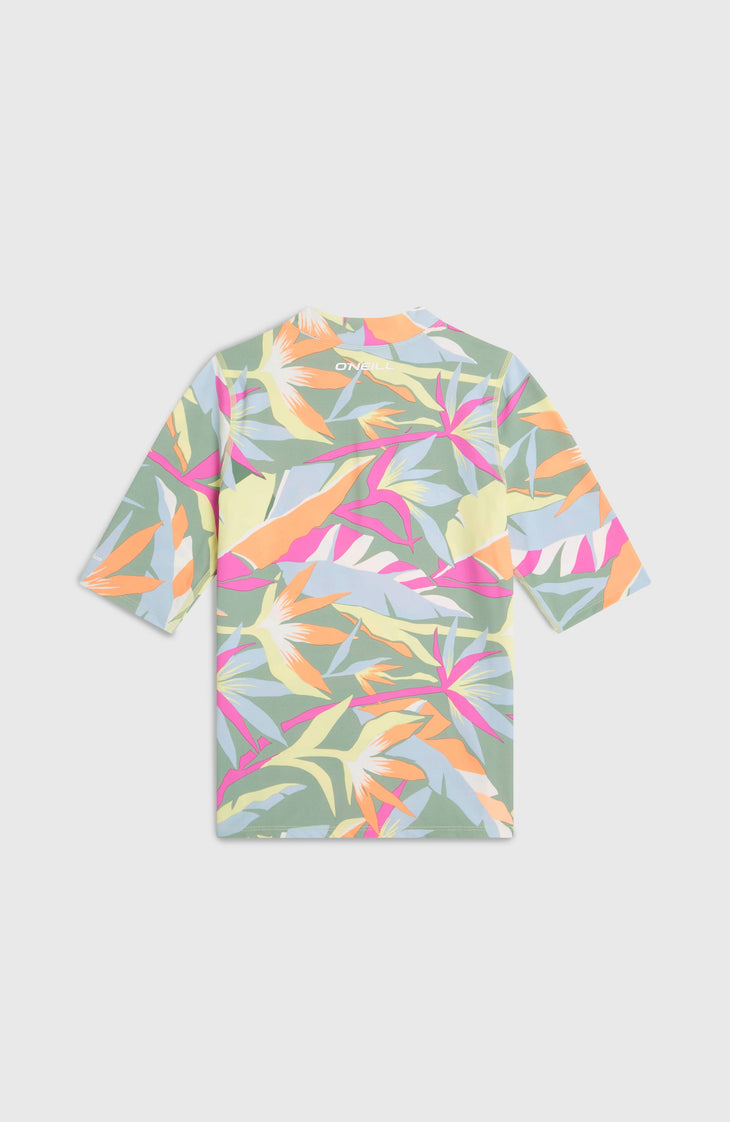 O'Neill Graphic shirt met korte mouwen | Green Wmns Tropicana