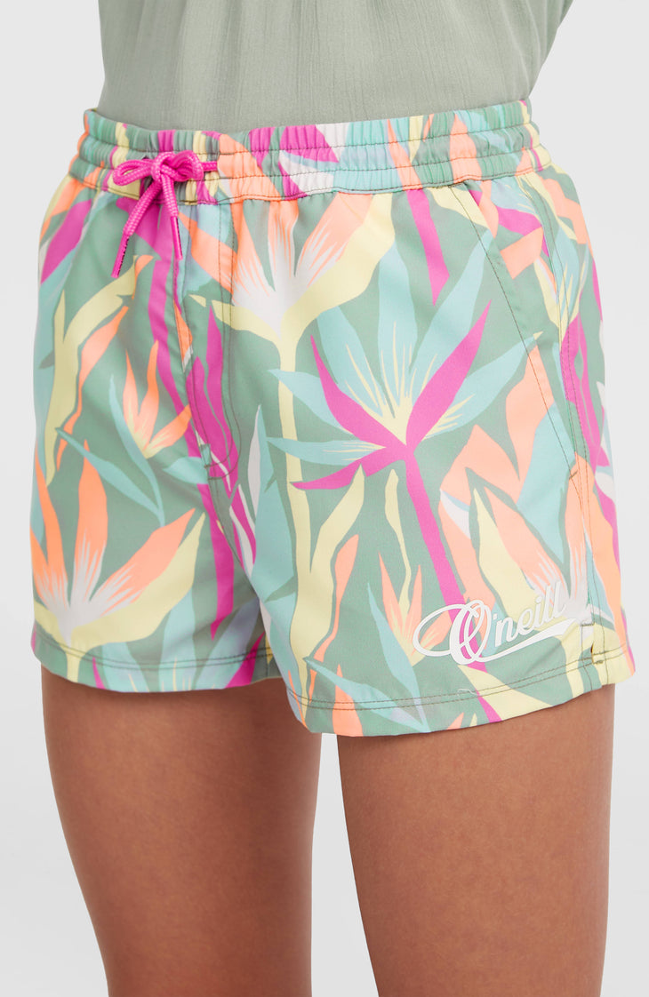 Essentials zwemshort | Green Wmns Tropicana