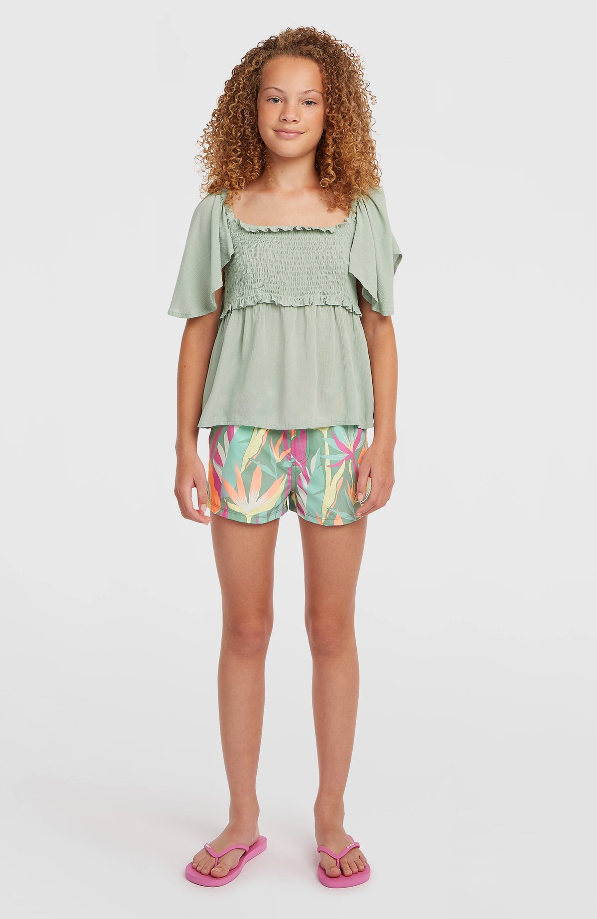 Essentials zwemshort | Green Wmns Tropicana