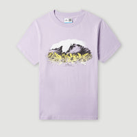 T-shirt Sefa Graphic | Purple Rose