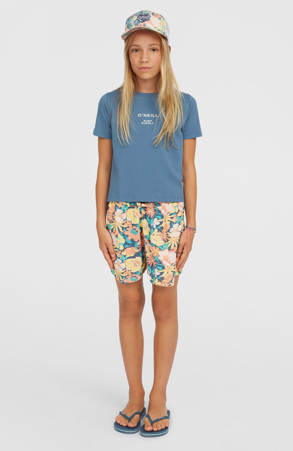 Short Graphic T-shirt | Copen Blue