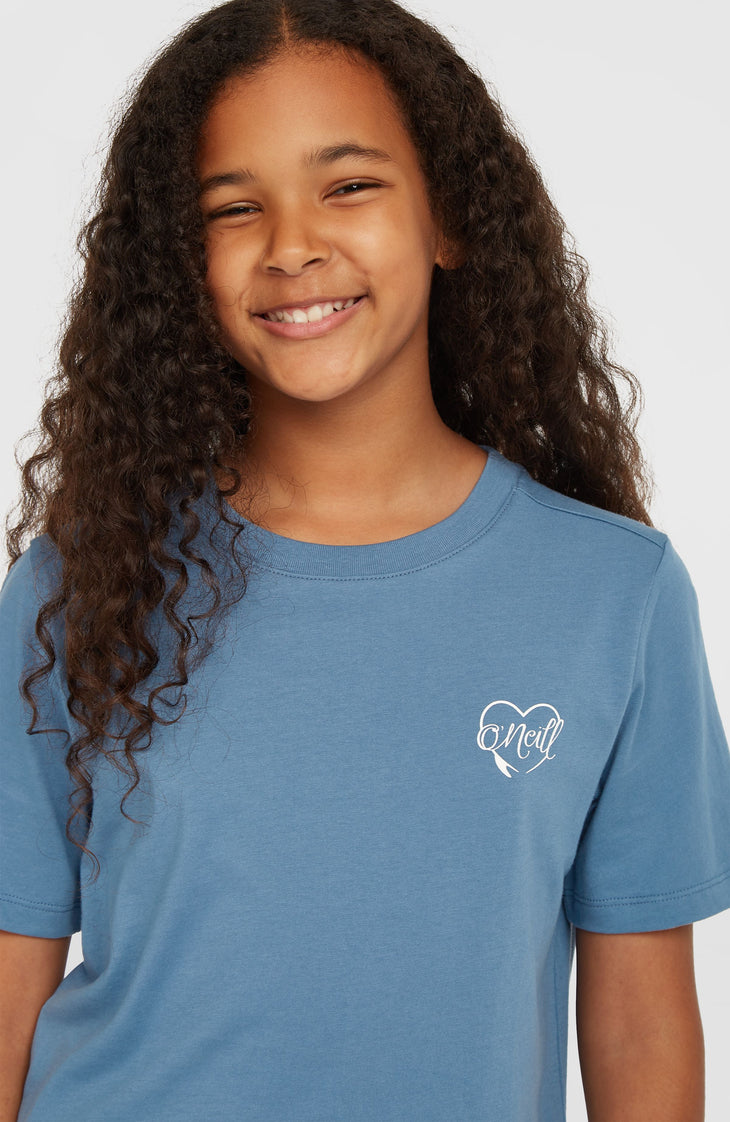 Script T-shirt | Copen Blue