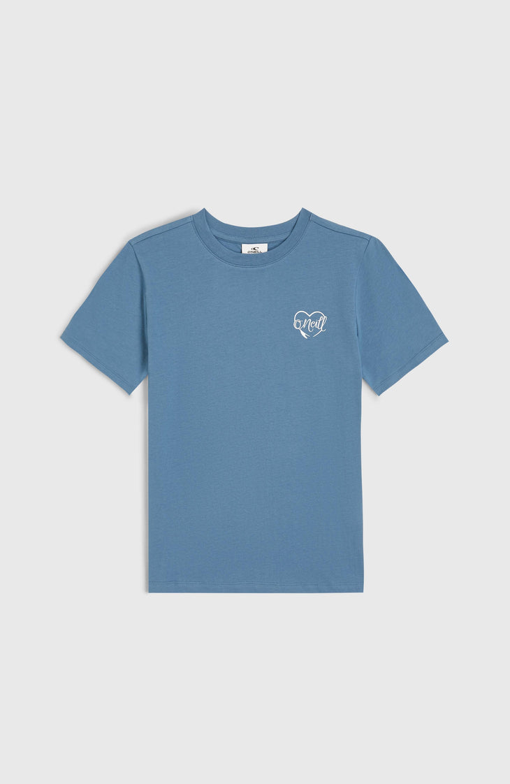 Script T-shirt | Copen Blue