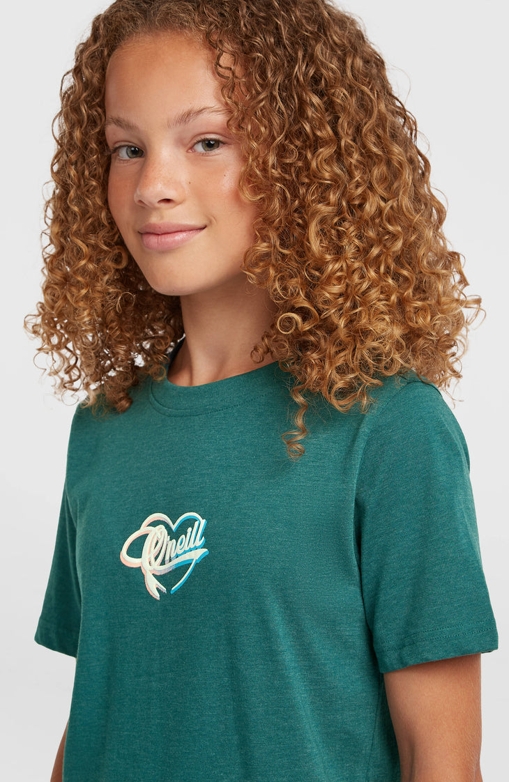 Script T-shirt | Botanical Heat