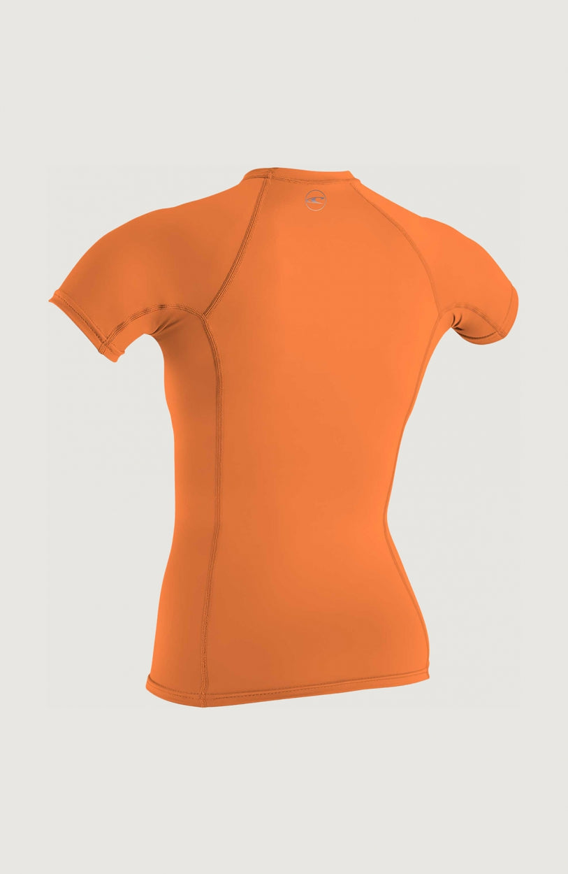Premium Skins Short Sleeve Rash Guard | Orange
