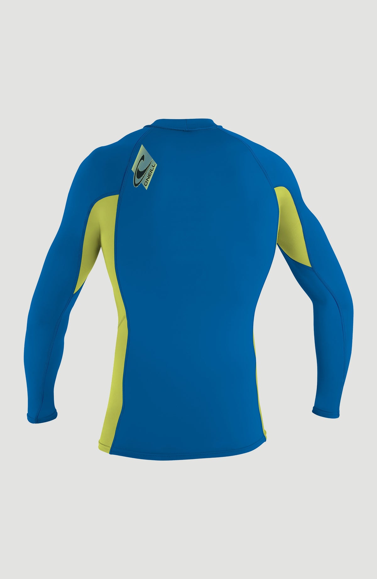 Skins Long Sleeve Crew | OCEAN/ELECTRIC LIME/OCEAN