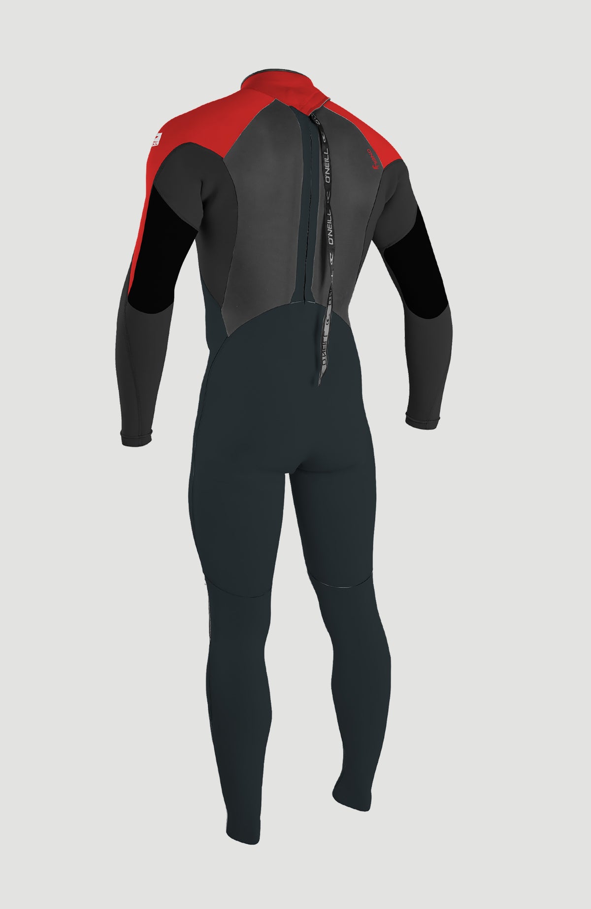 Epic 4/3mm Back Zip Full Wetsuit | Grey
