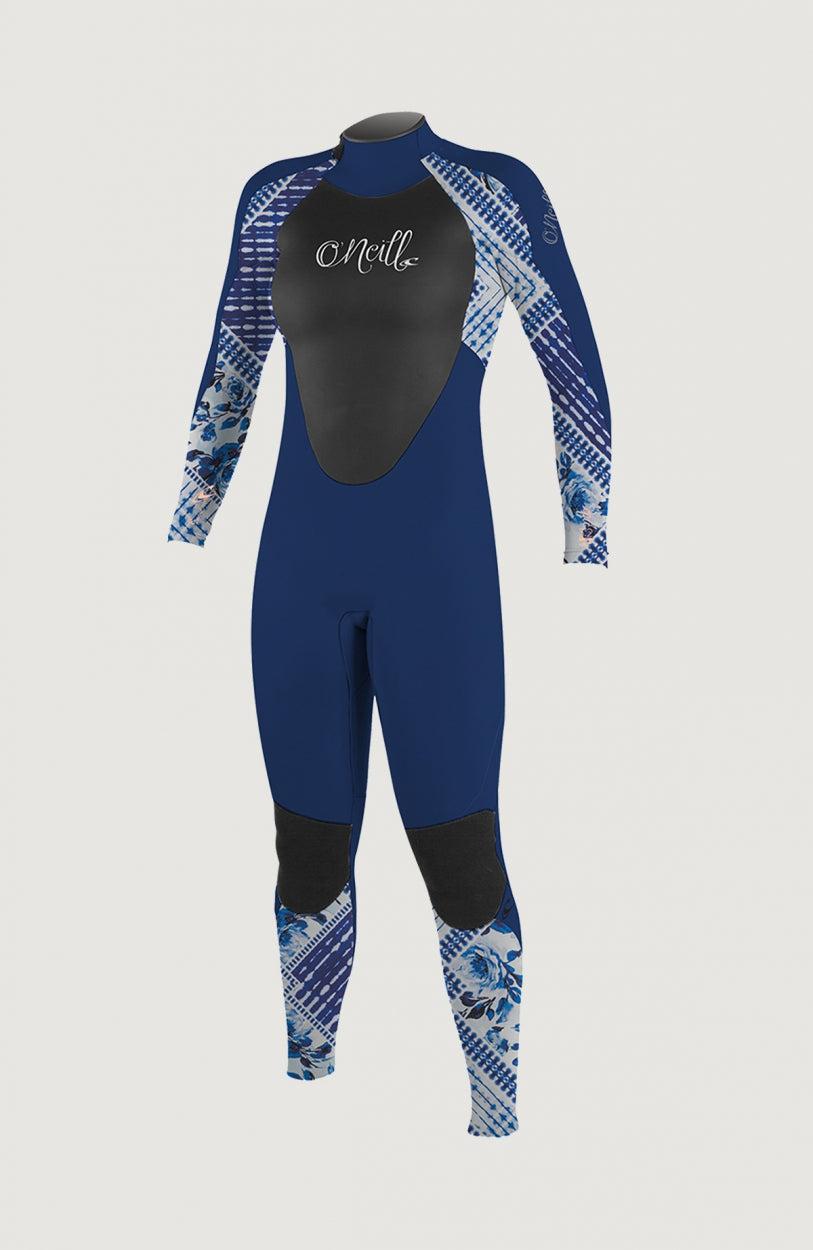 Epic 4/3mm Back Zip Full Wetsuit | Dark Blue