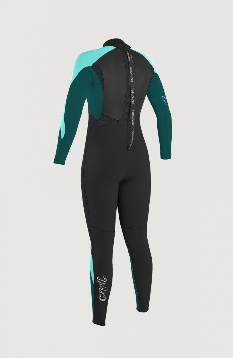 Epic 5/4mm Back Zip Full Wetsuit Womens | Black